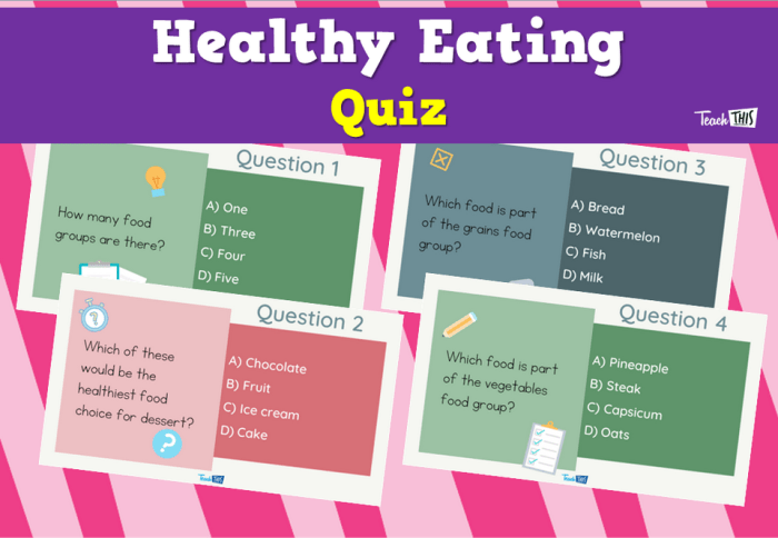 Quiz gesunde ernährung erwachsene zum ausdrucken